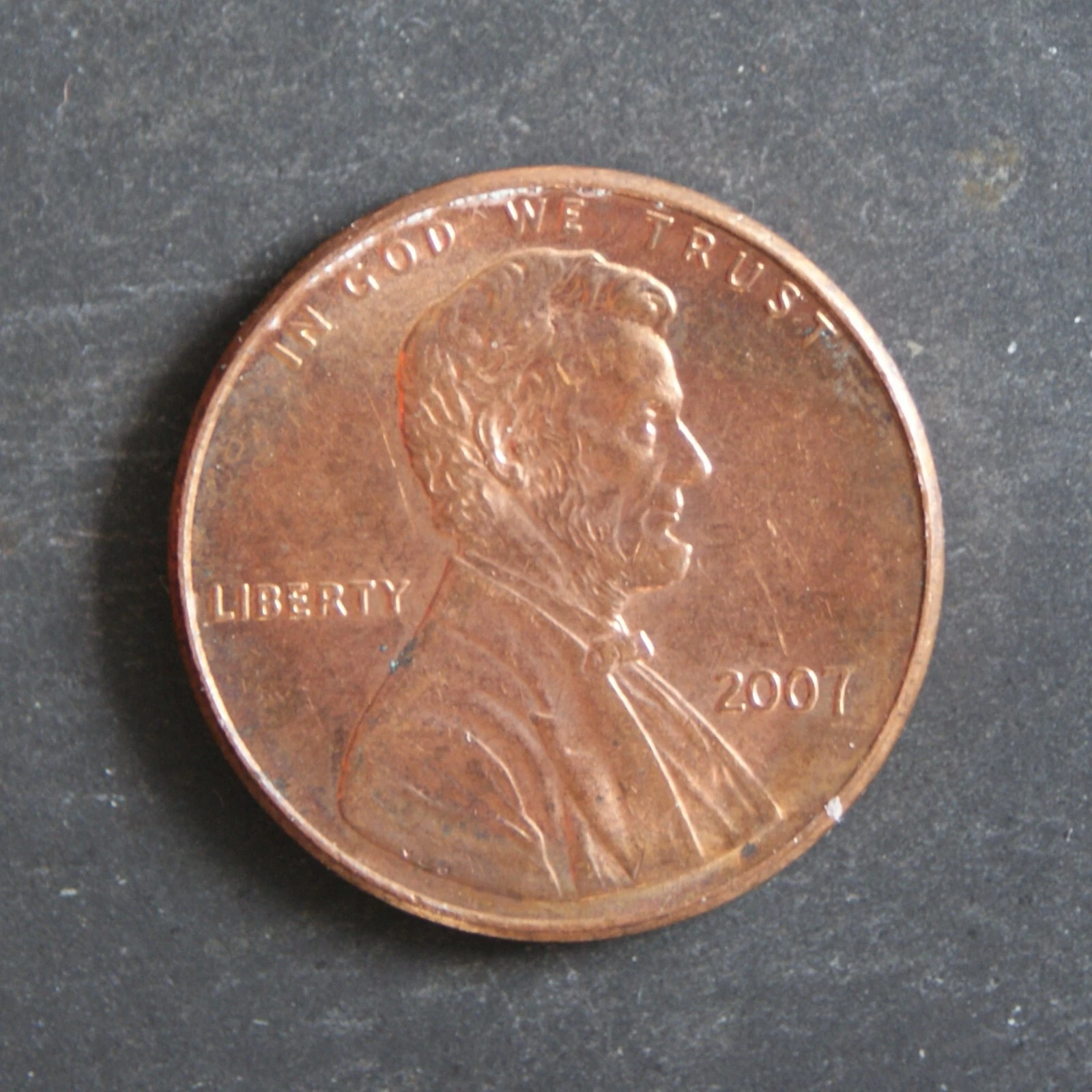 2007 1 Cent Coin USA