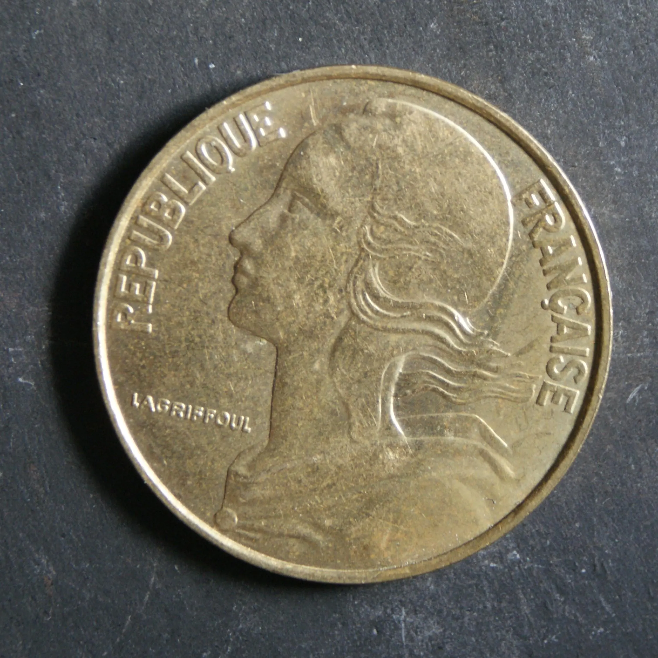 1997 20 Centimes Coin France