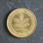 1994J 10 Pfennigs Coin (Hamburg Mintmark) Germany