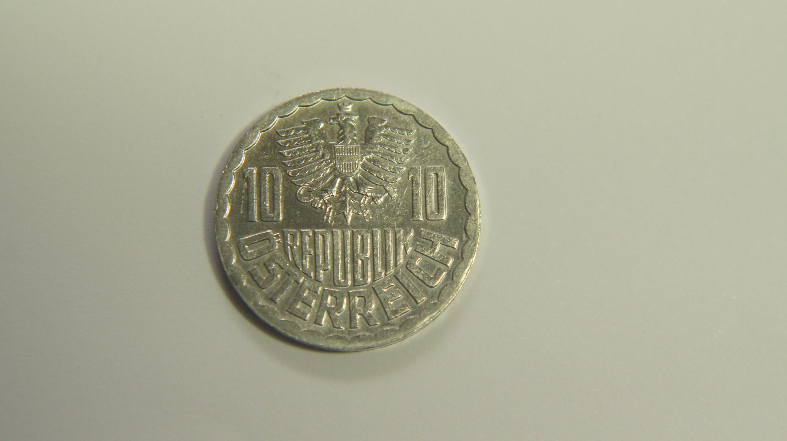 1988 10 Groschen Coin Austria
