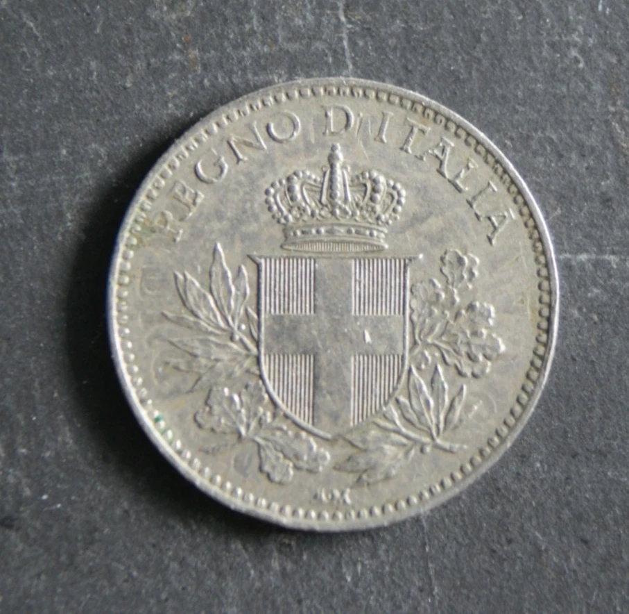 1919 20 Centesimi Coin Italy – Smooth Edged Variant