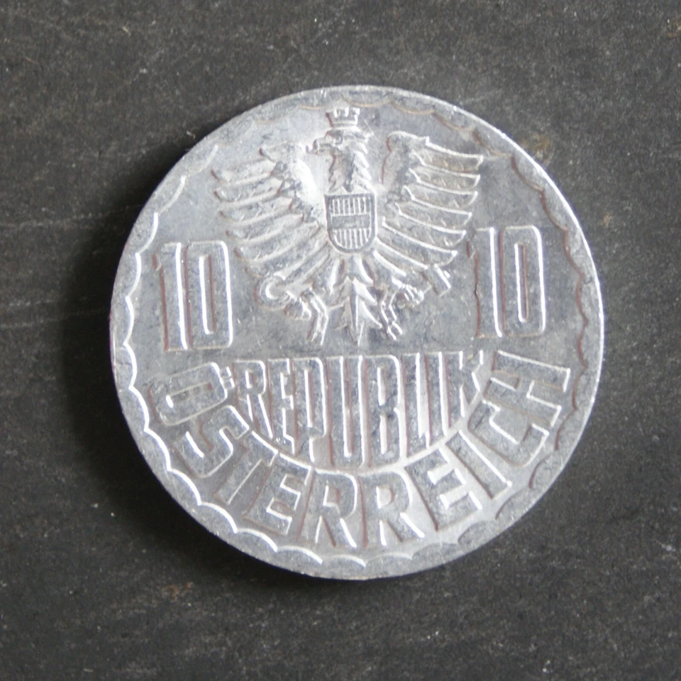 1955 10 Groschen Coin Austria