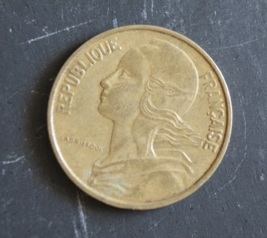 1963 10 Centimes Coin France