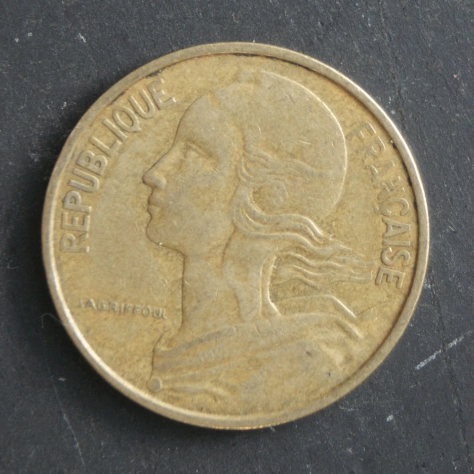 1963 10 Centimes Coin France