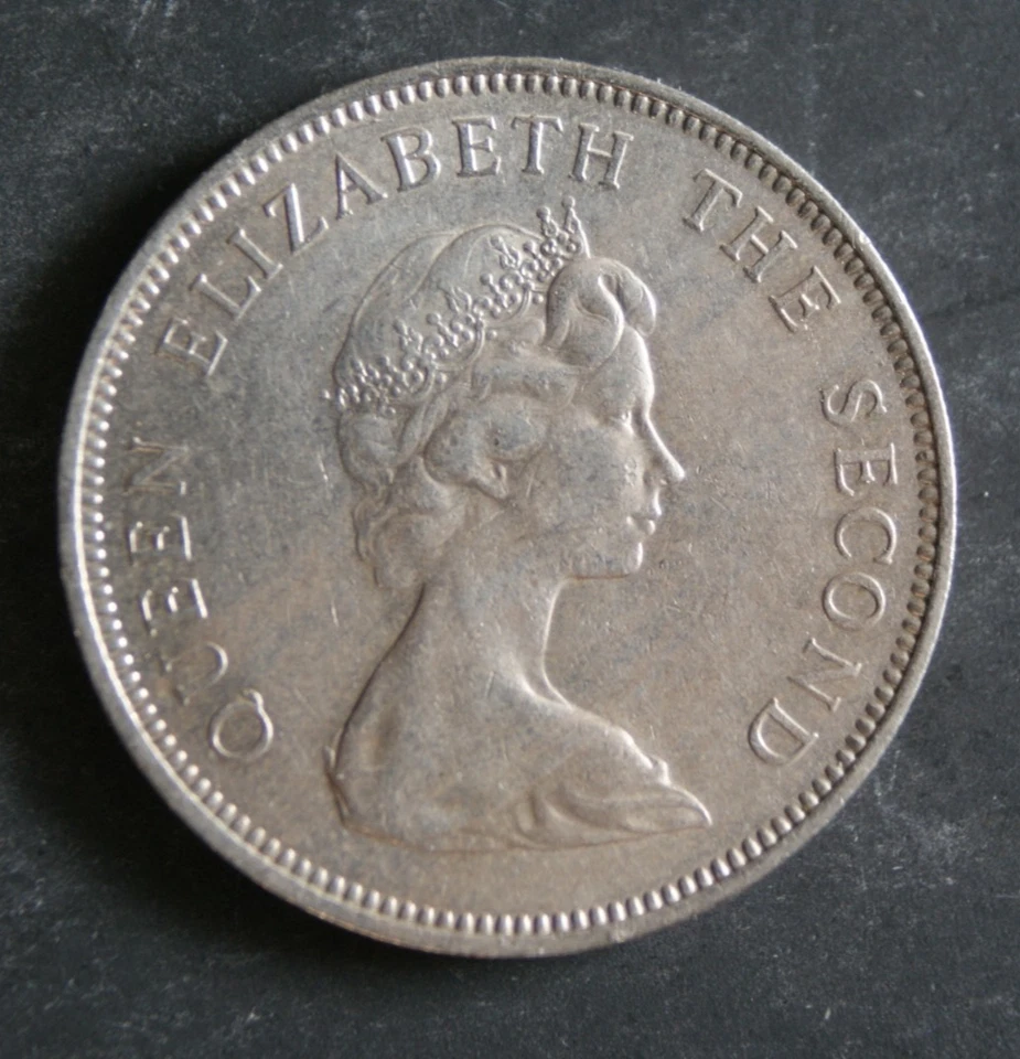 1968 10 New Pence Coin Jersey Elizabeth II