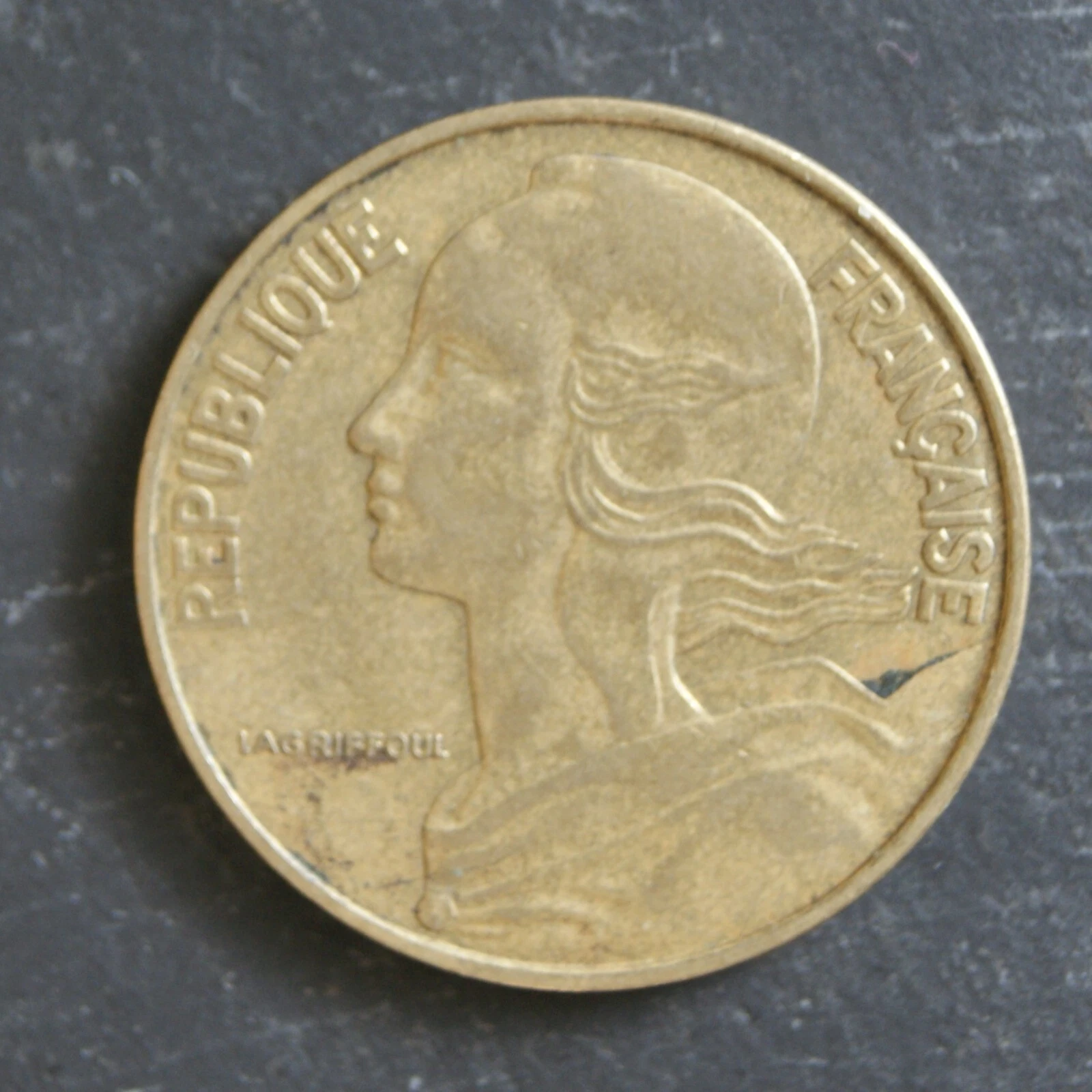 1969 20 Centimes Coin France