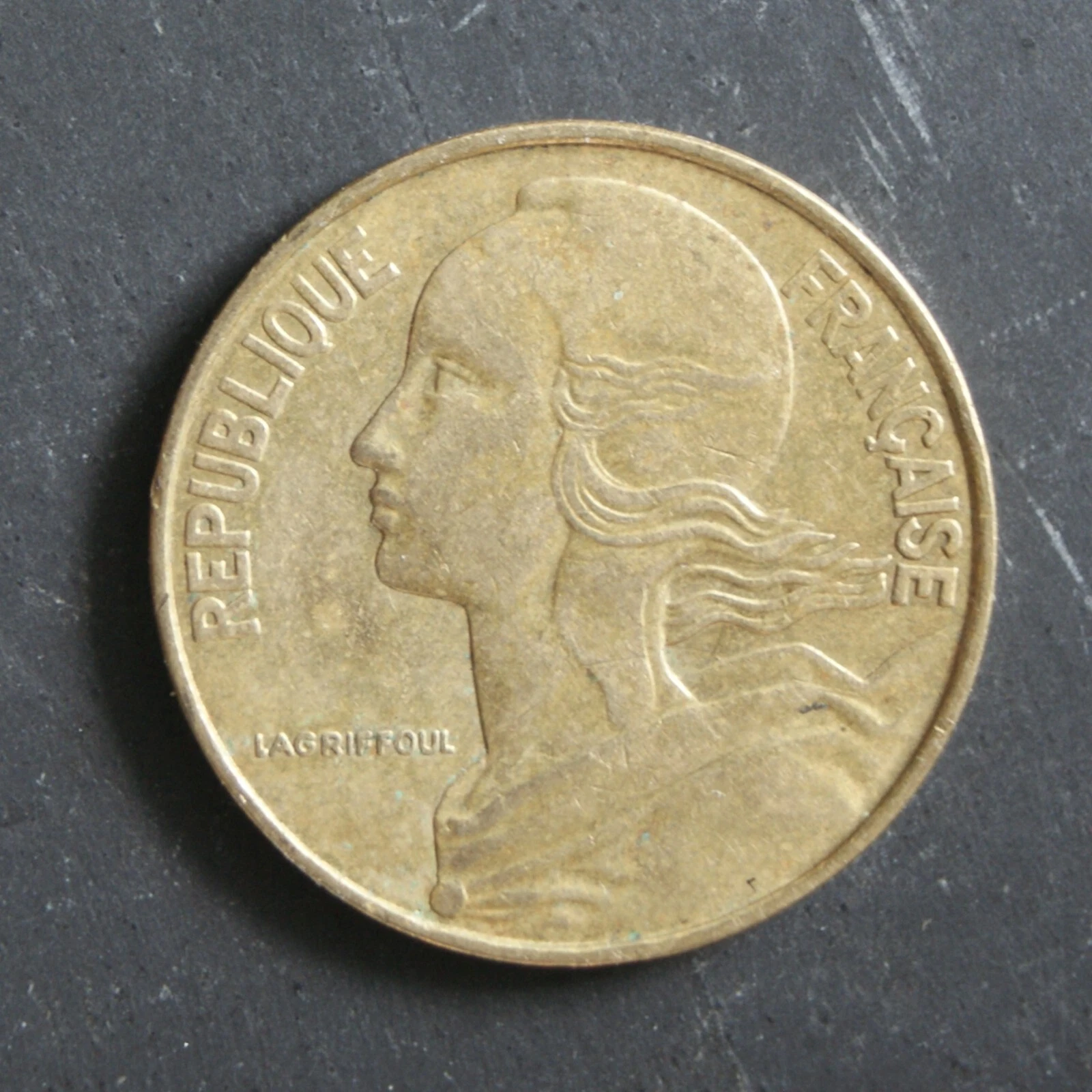 1971 20 Centimes Coin France
