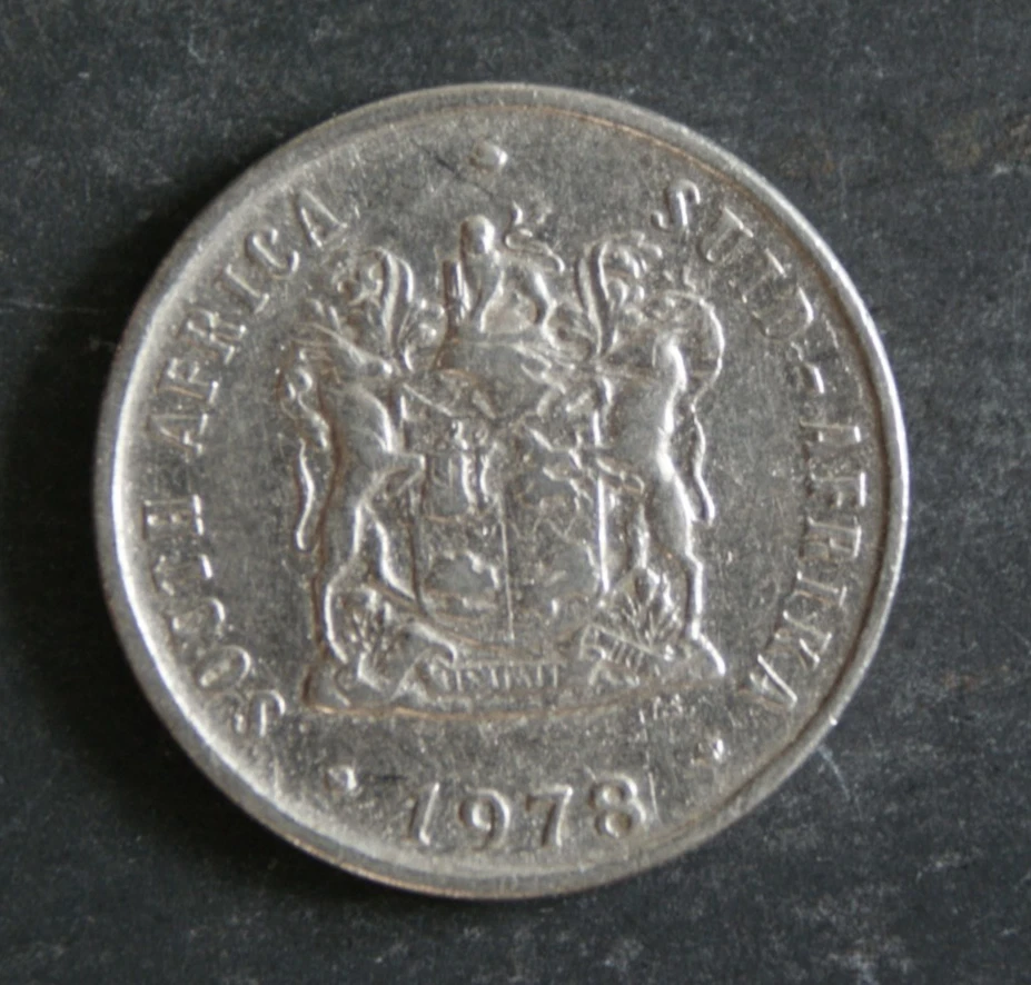 1978 10 Cent Coin South Africa