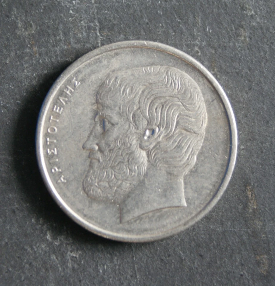1978 5 Drachmai Coin Greece