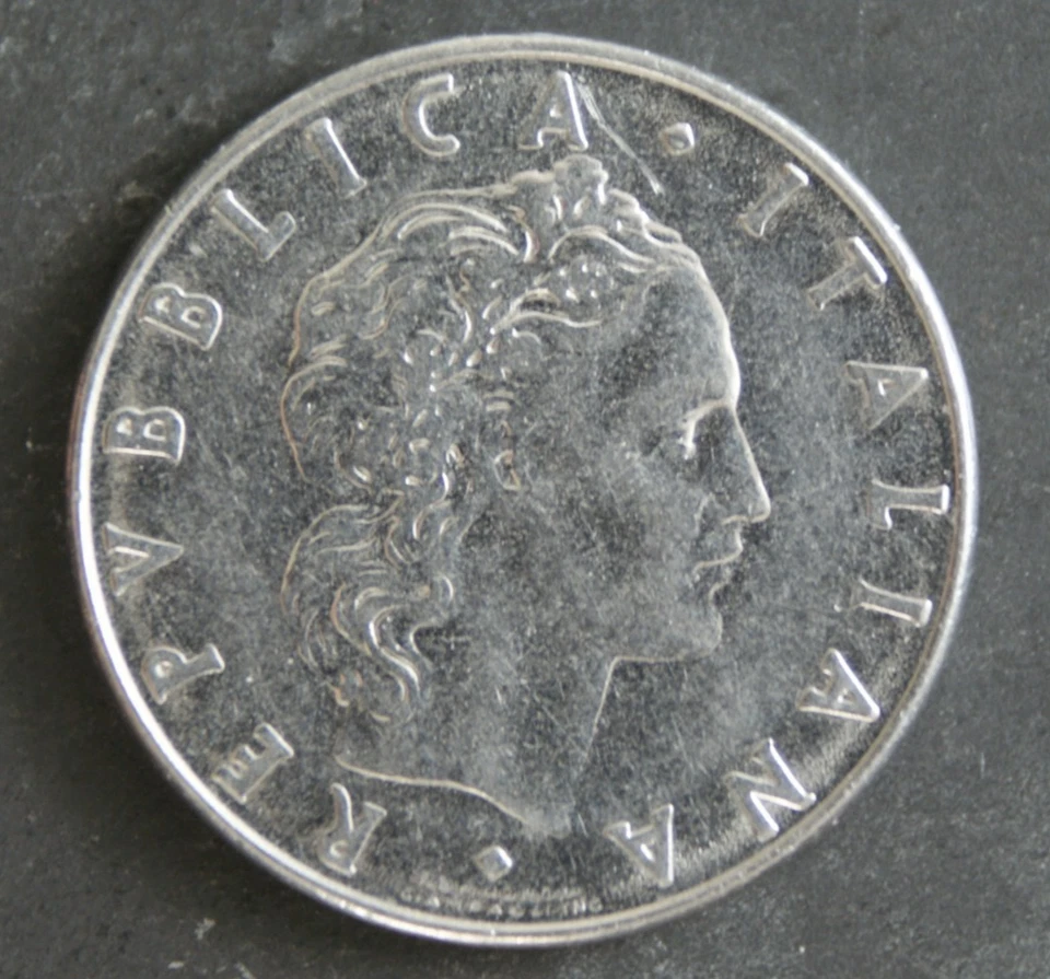 1978 50 Lire Coin Italy