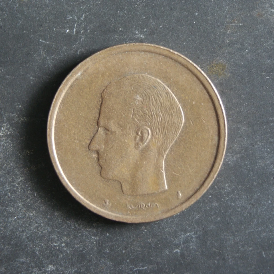 1981 20 Belgian Frans Coin Belgium