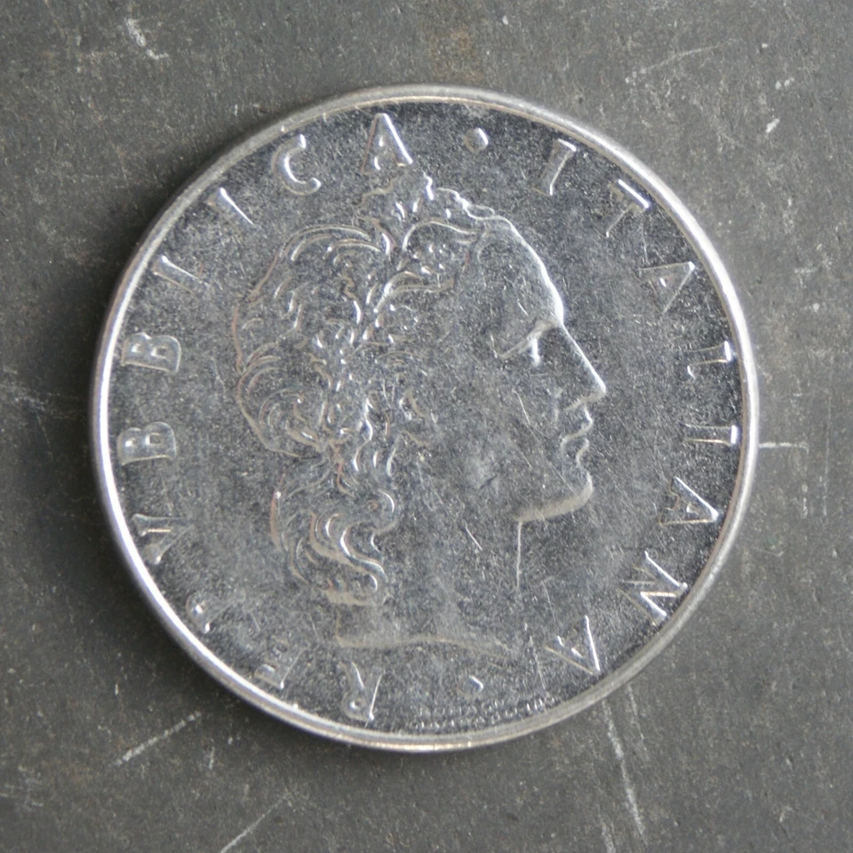 1981 50 Lire Coin Italy