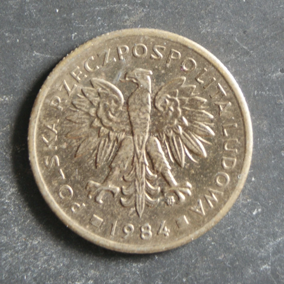 1984 2 Zlotys Coin Poland