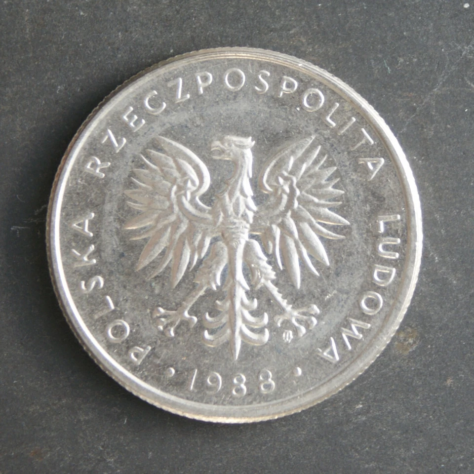 1988 10 Zlotys Coin Poland