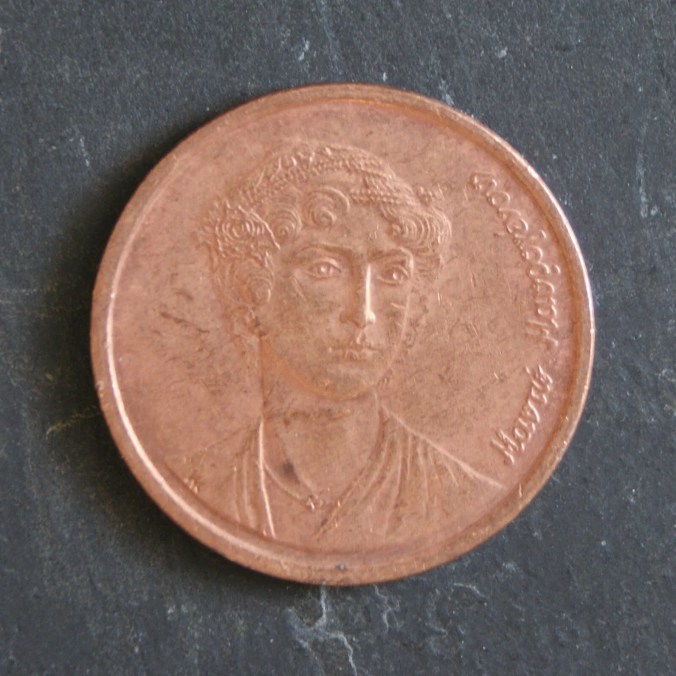 1988 2 Drachmes Coin Greece