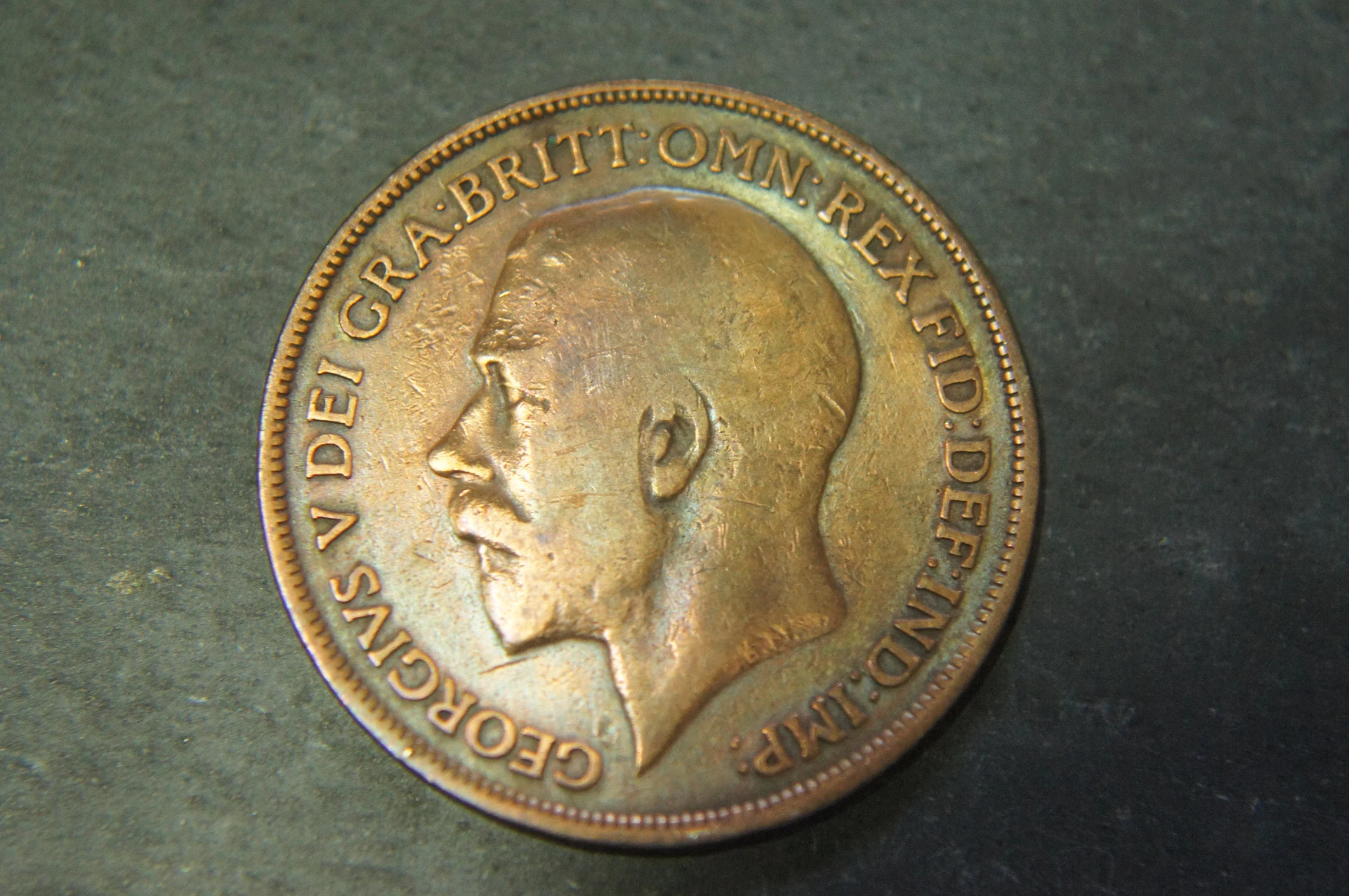 1913 One Penny Coin George V